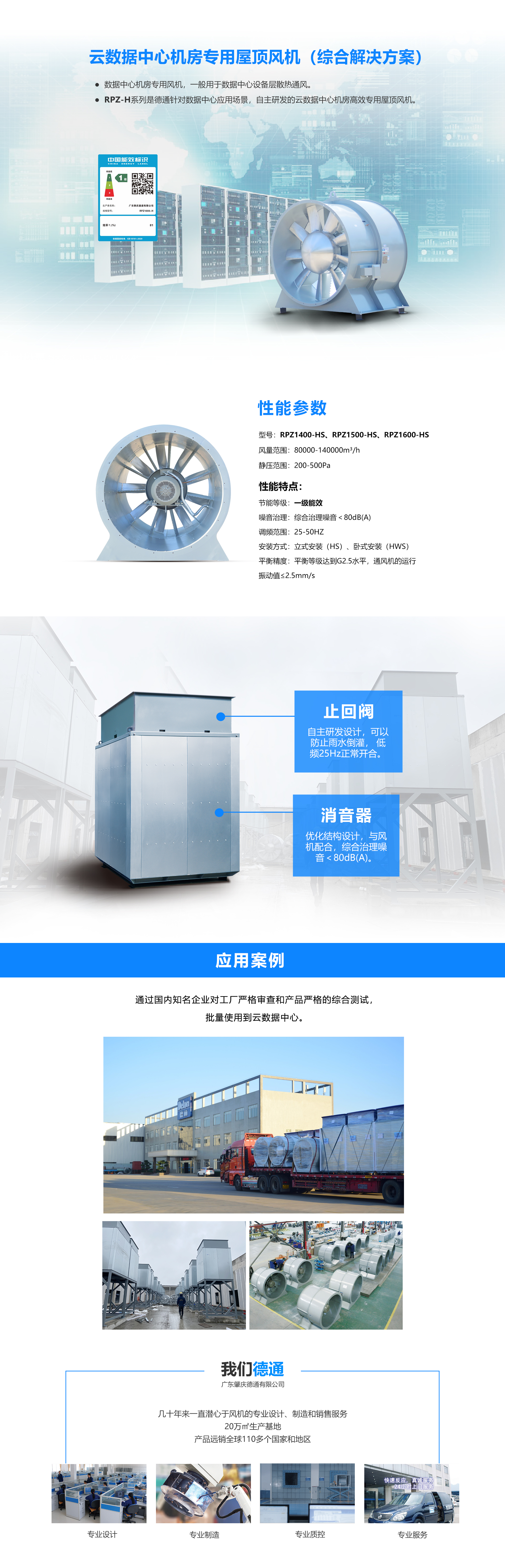 云數(shù)據(jù)中心機(jī)房專用屋頂風(fēng)機(jī)